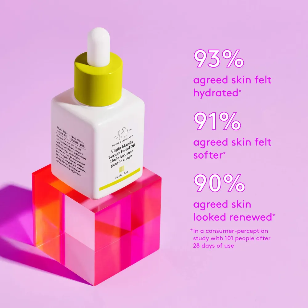 Drunk Elephant | Aceite Facial de Marula Virgen Lujo