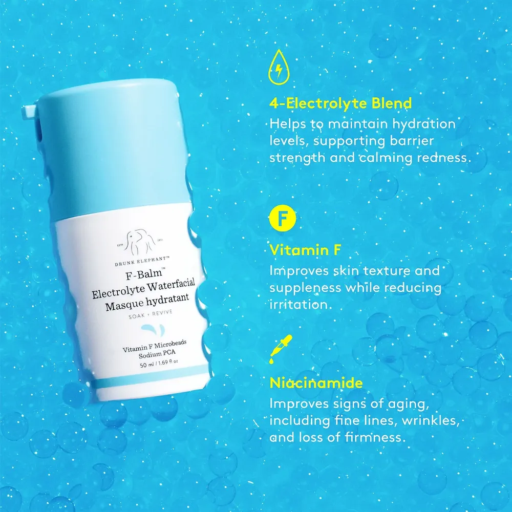 Drunk Elephant | Mascarilla Facial F Balm Electrolyte Waterfacial