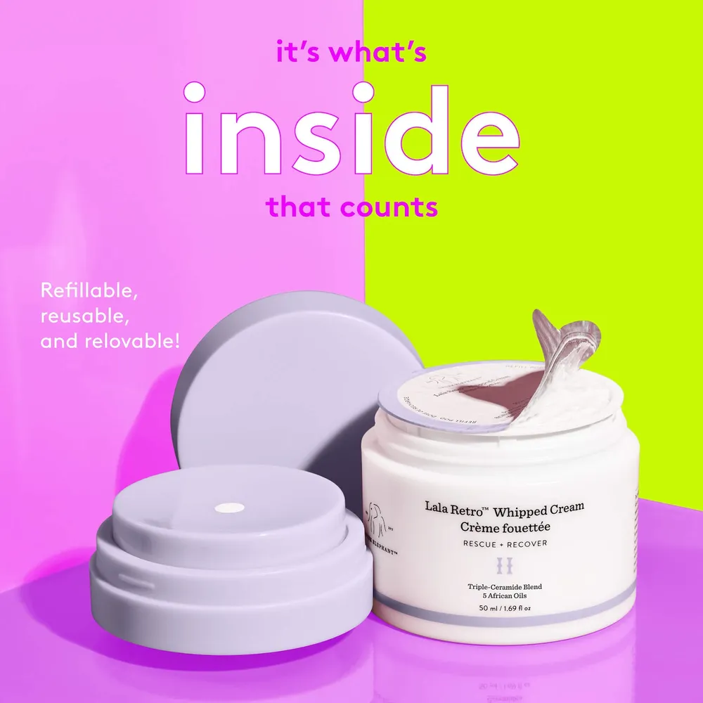 Drunk Elephant | Crema Hidratante Lala Retro Whipped Recargable