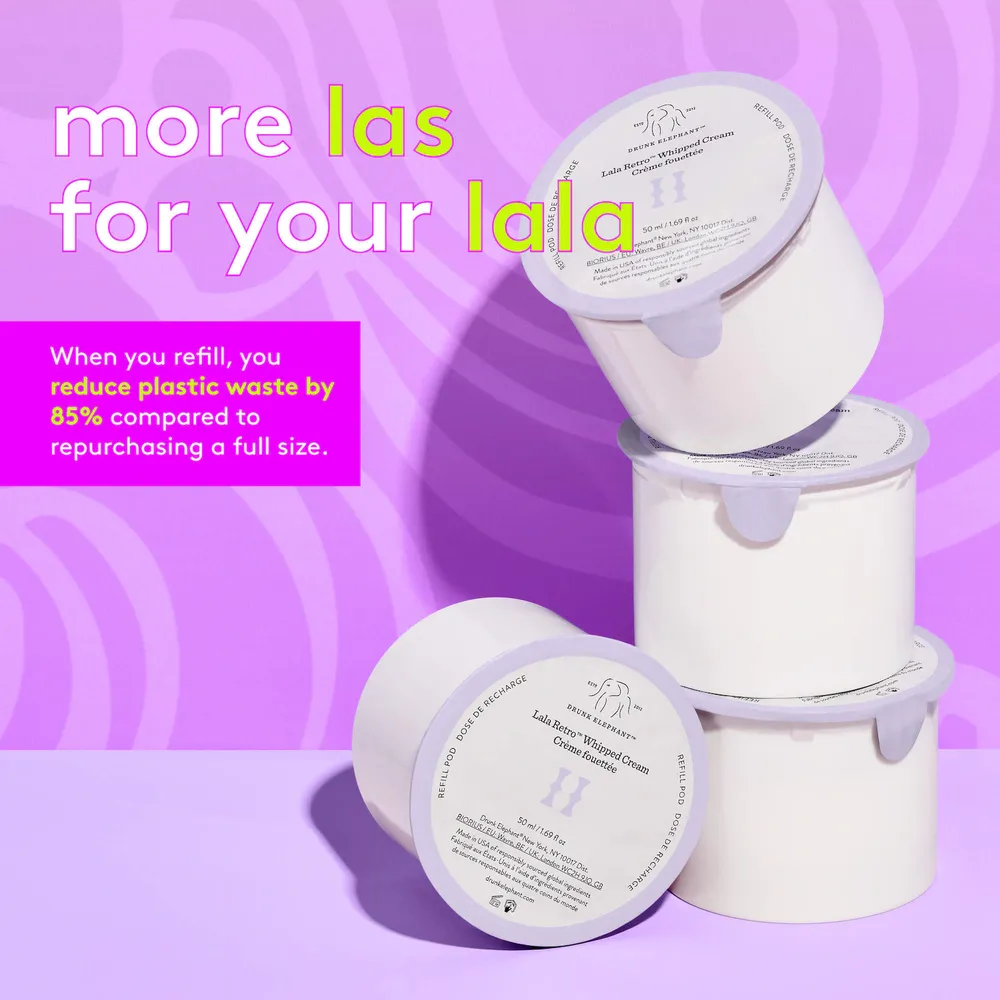 Drunk Elephant | Crema Hidratante Lala Retro Whipped Recargable