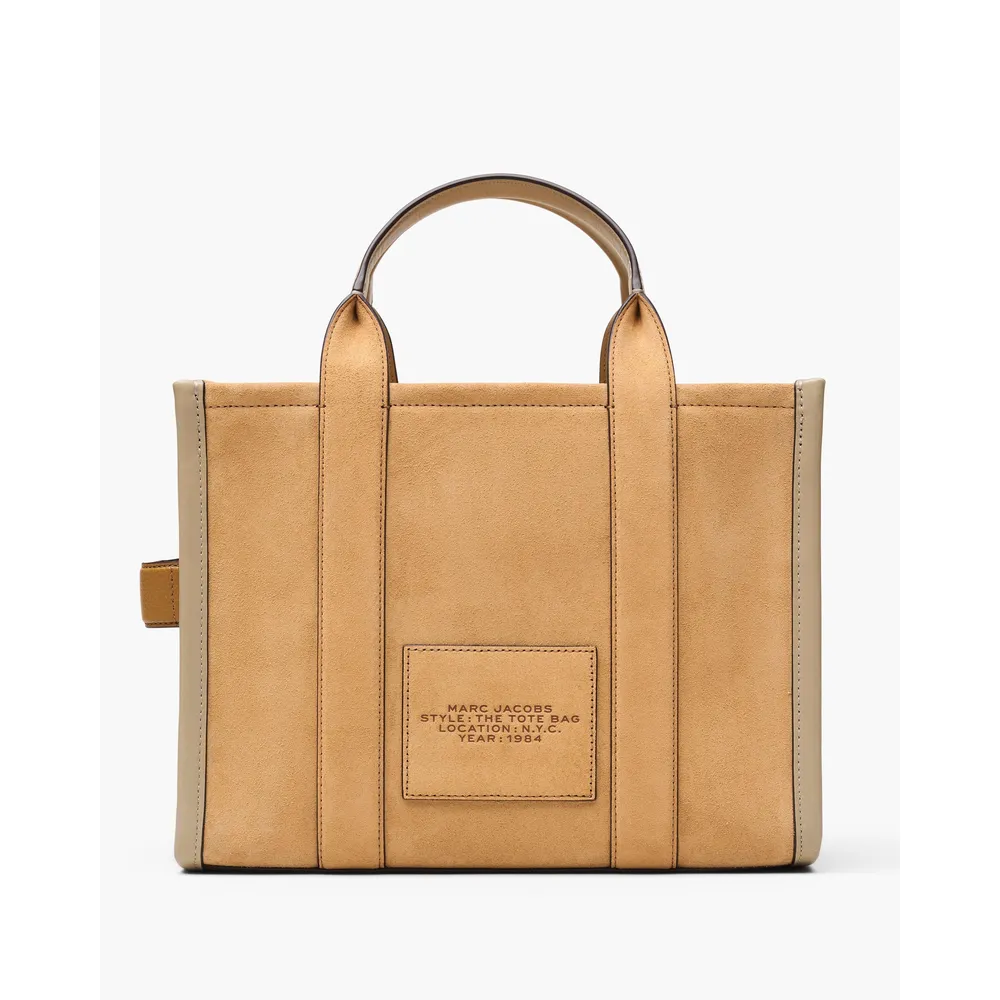 CARTERA MARC JACOBS THE SUEDE TOTE MEDIUM | SAHARA