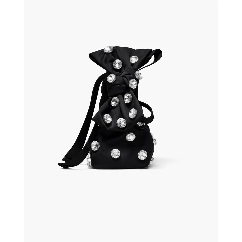 2s6hsc008h02_4_webp.webp CARTERA MARC JACOBS THE GEM NYLON BOW SACK MINI | NEGRO