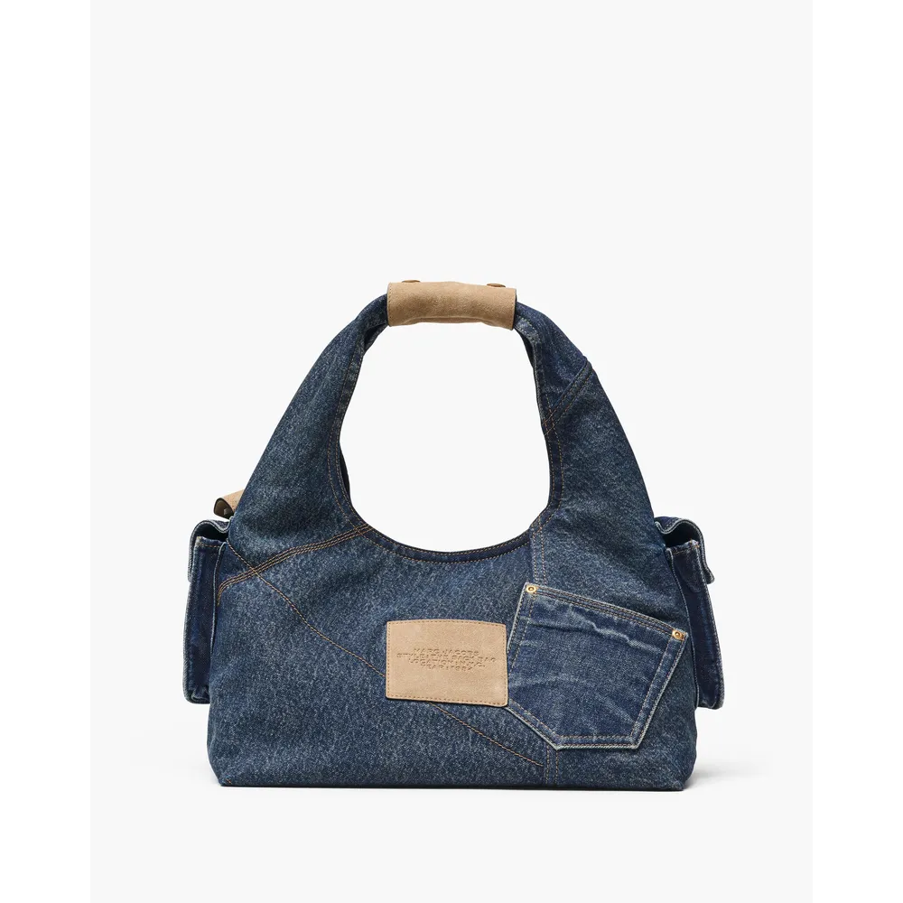 CARTERA MARC JACOBS THE SACK | DARK WASH INDIGO