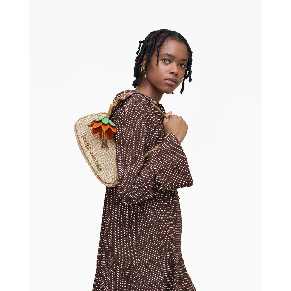 CARTERA MARC JACOBS THE SUMMER WOVEN SHOULDER | NATURAL