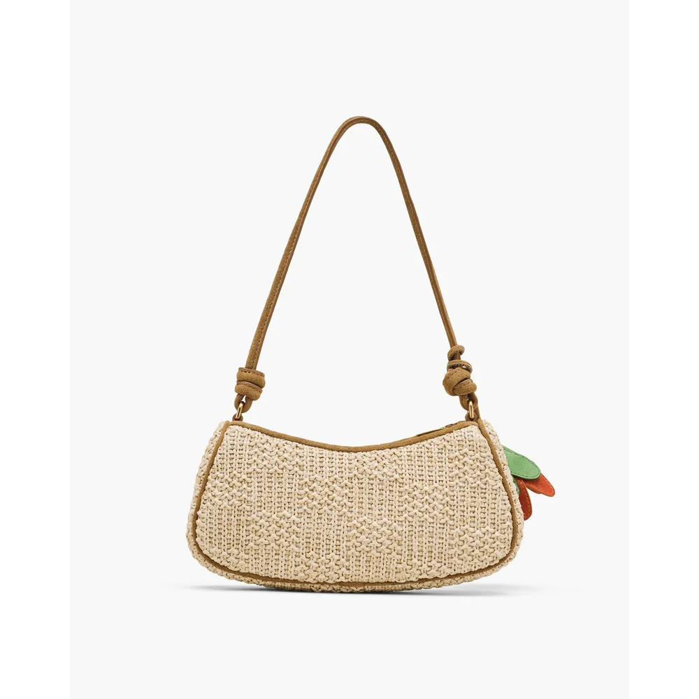 CARTERA MARC JACOBS THE SUMMER WOVEN SHOULDER | NATURAL