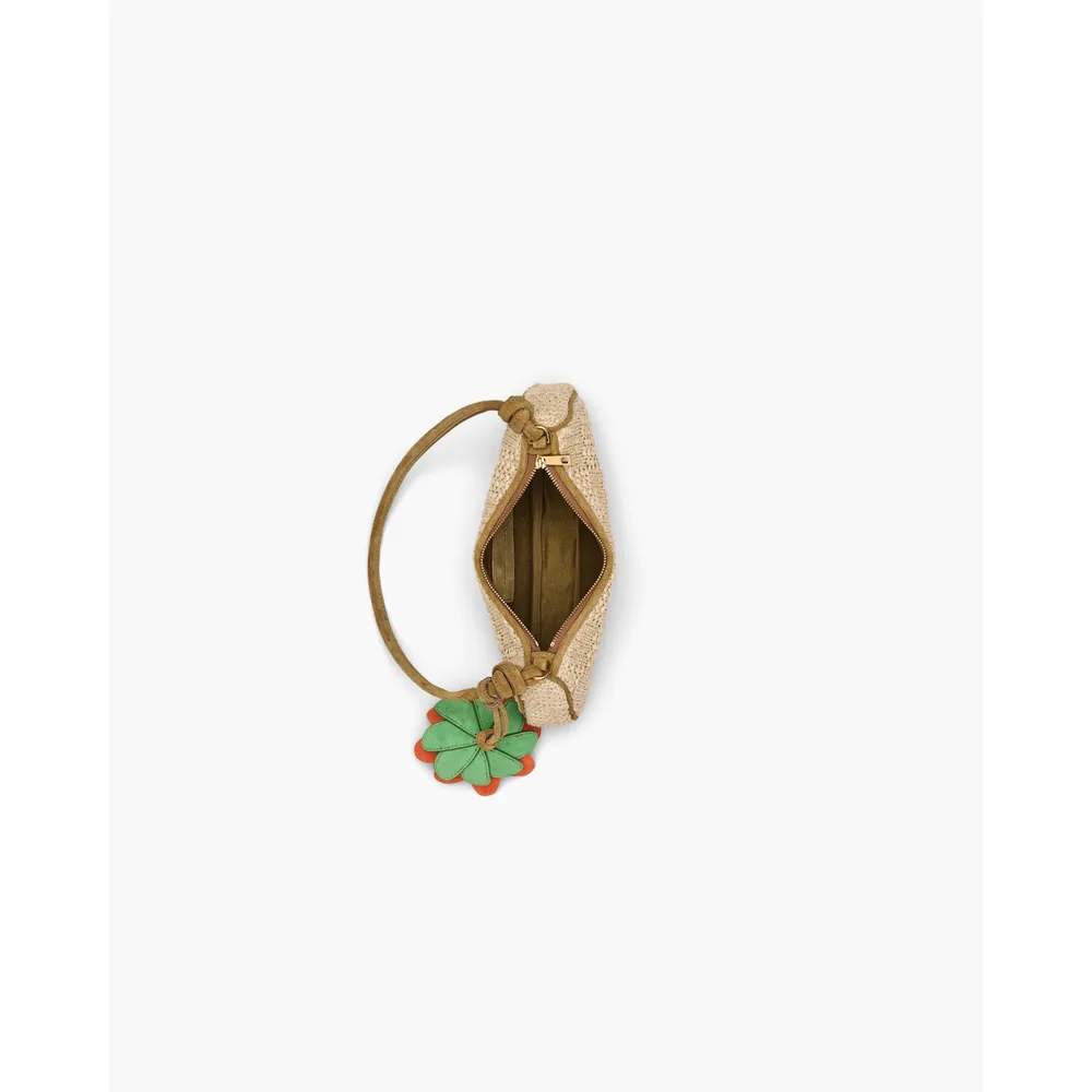 CARTERA MARC JACOBS THE SUMMER WOVEN SHOULDER | NATURAL
