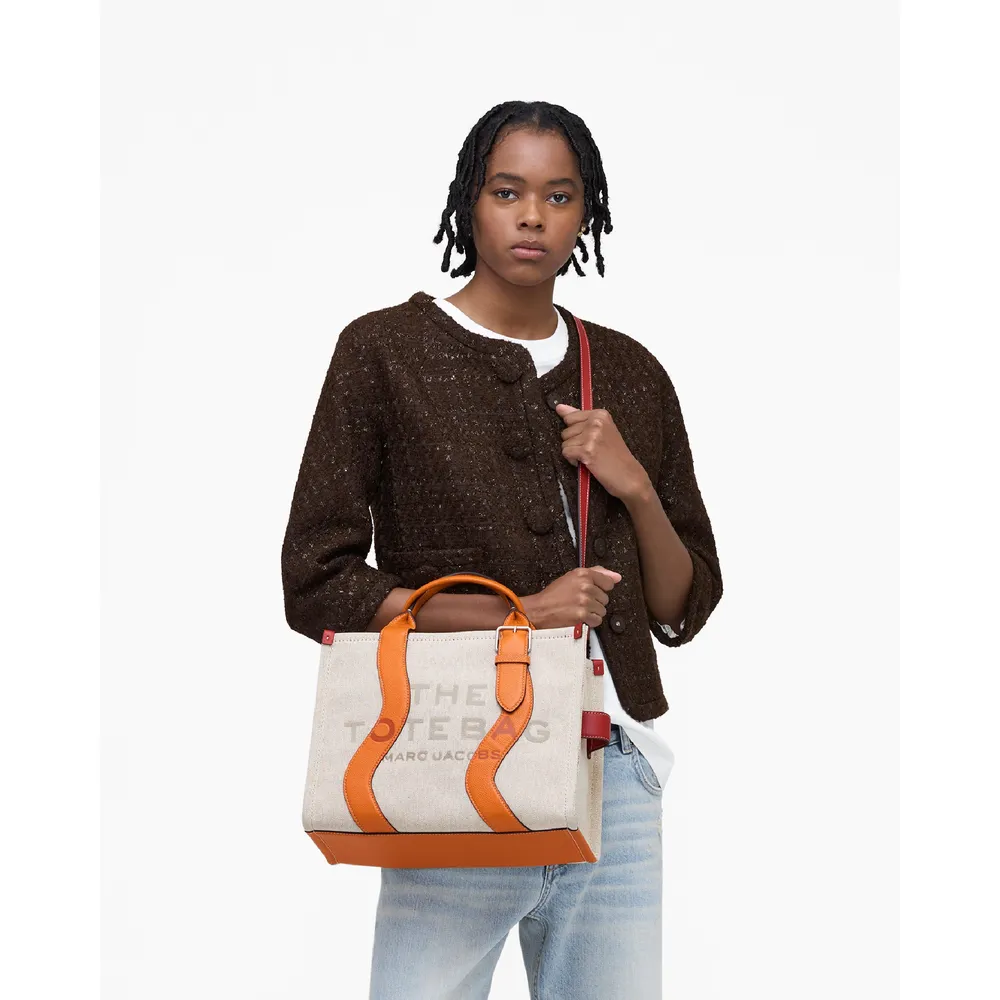 CARTERA MARC JACOBS THE WAVY CANVAS TOTE MEDIUM