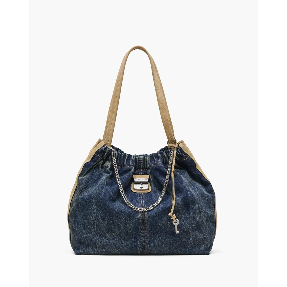 CARTERA MARC JACOBS THE CRISTINA TOTE | DARK WASH