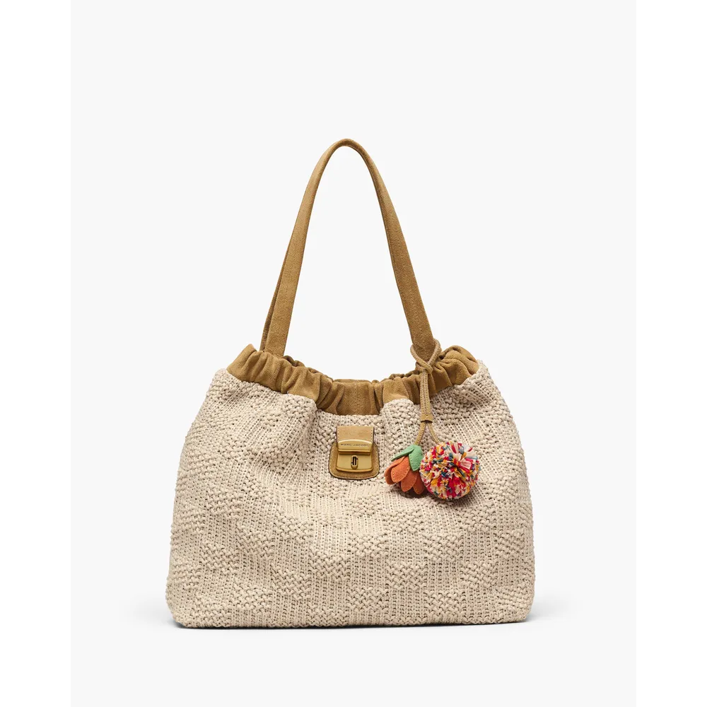 CARTERA MARC JACOBS THE SUMMER WOVEN CRISTINA TOTE | NATURAL