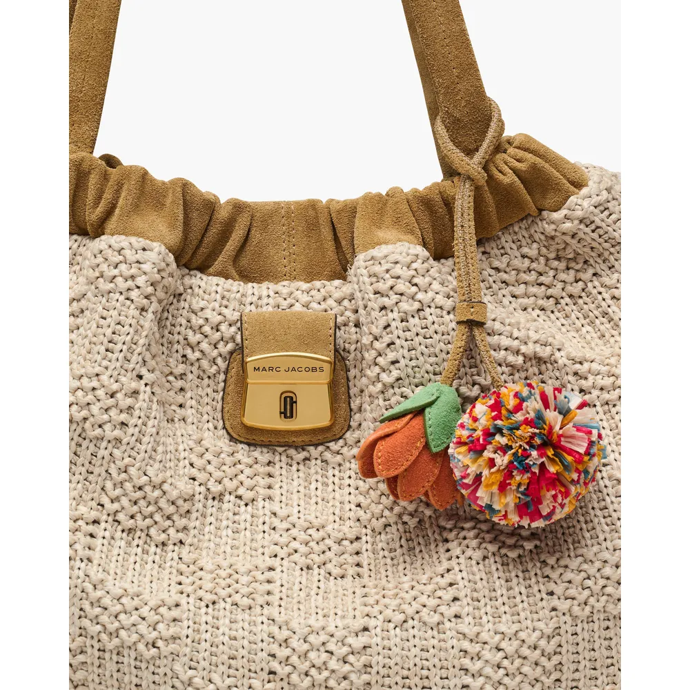CARTERA MARC JACOBS THE SUMMER WOVEN CRISTINA TOTE | NATURAL