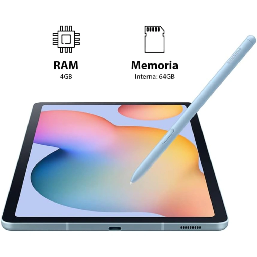 TABLET SAMSUNG GALAXY TAB S6 LITE 10.4" 64GB INCLUYE S PEN | AZUL