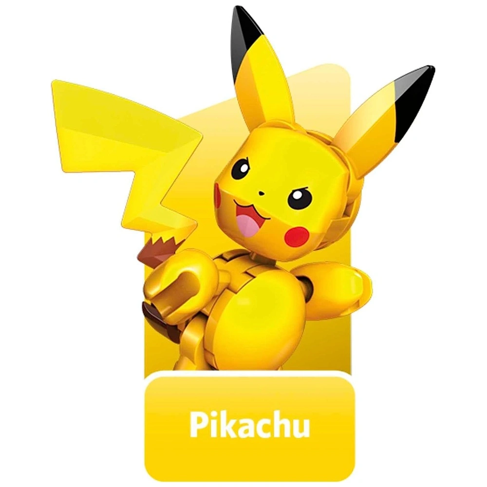 Pokémon Pokeball Pack Cubone Zubat Caterpie Mahikarp Pikachu 118 pcs - Mega Construx