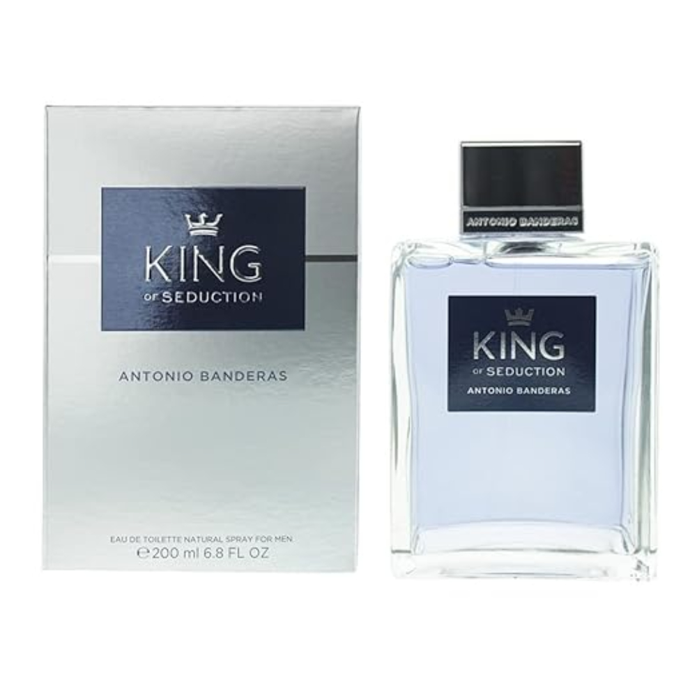 PACK 2 PZS PERFUME BANDERAS KING OF SEDUCTION EAU DE TOILETTE 6.8 OZ / 200 ML