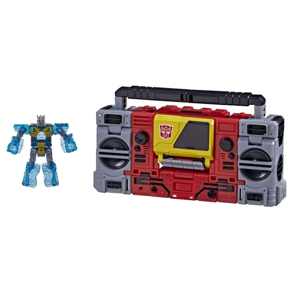 Transformers Toys Generations Legacy Voyager Autobot Blaster & Eject Figuras De Acción