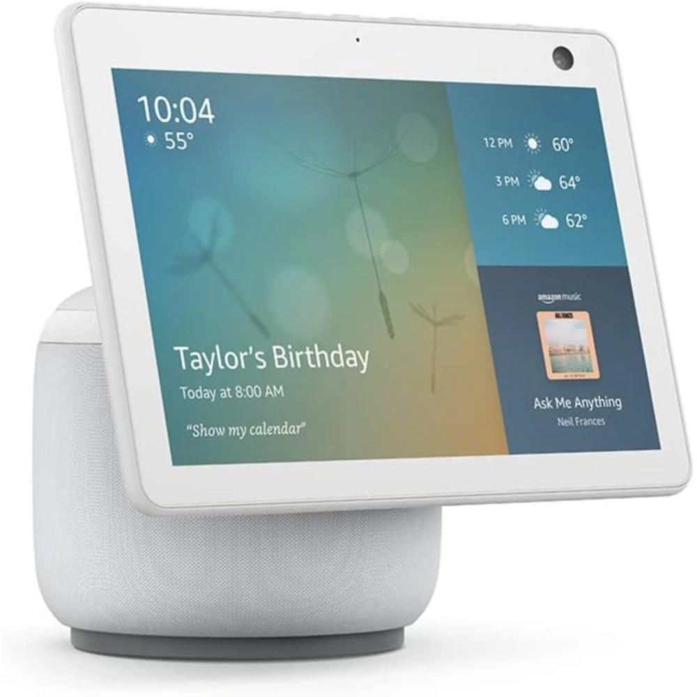 Echo Show 10 3ra gen pantalla con sonido y Alexa, Blanco