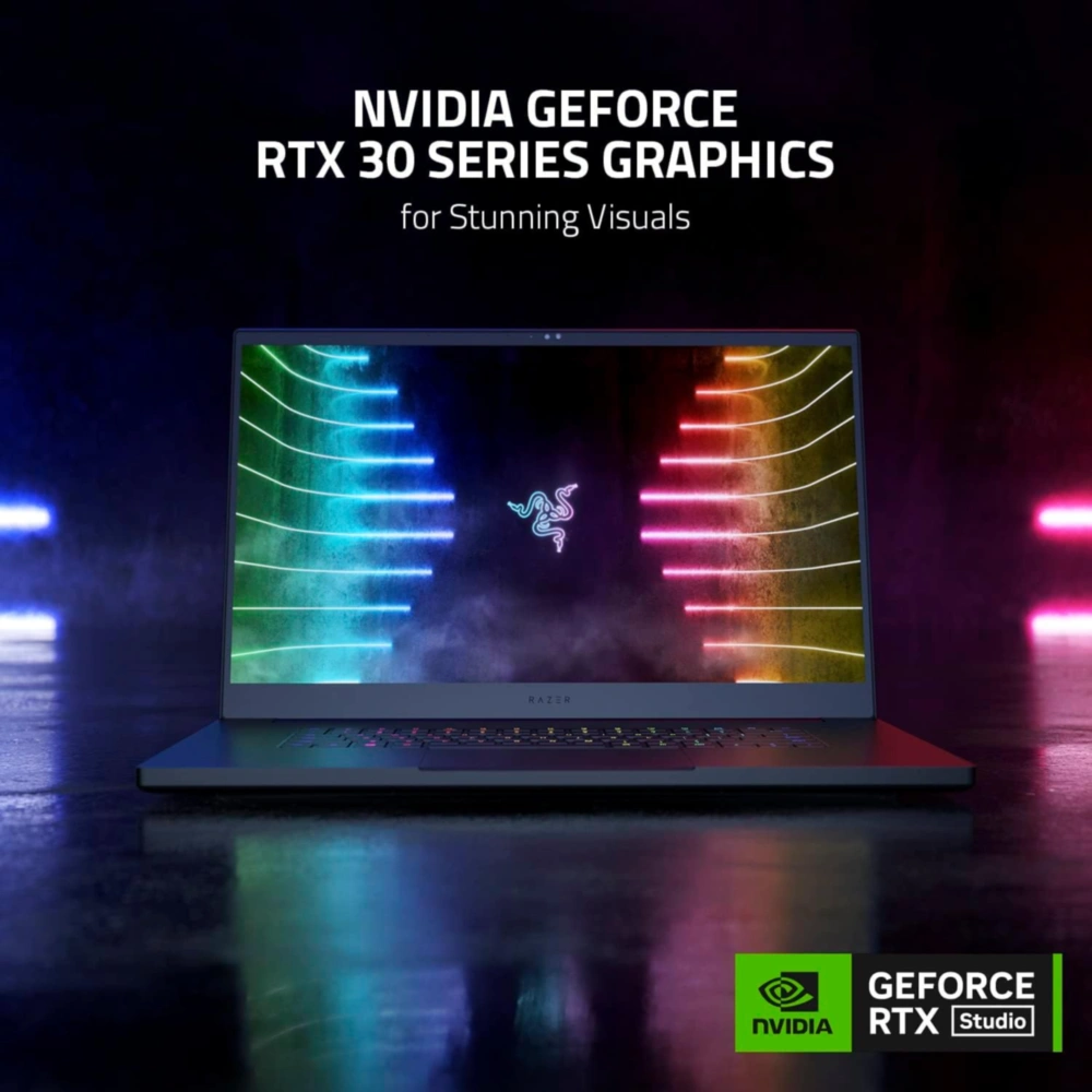 610gLkvIqL._AC_SL1500_.webp LAPTOP RAZER BLADE PRO 17 2021 CORE I7 16GB RAM 1TB SSD NVIDIA GEFORCE RTX3070 - TECLADO INGLÉS | NEGRO