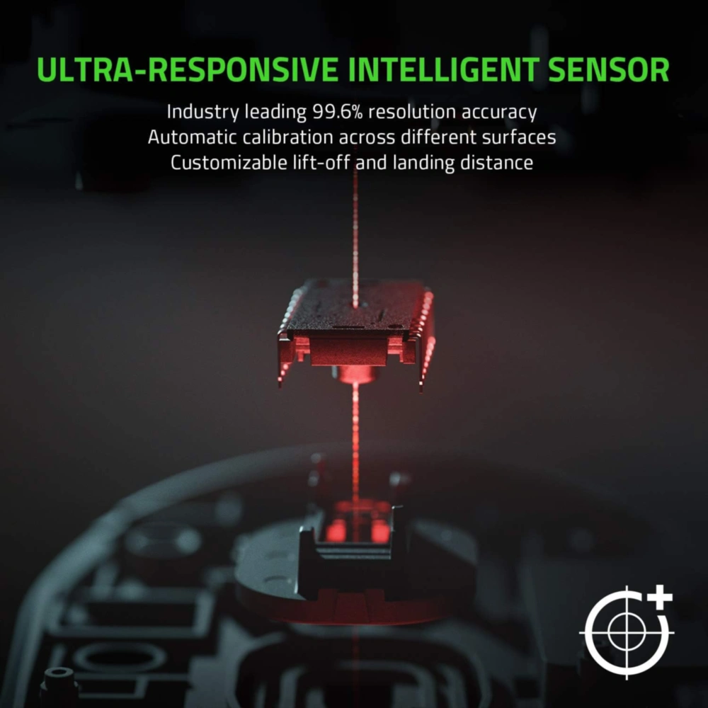 MOUSE RAZER GAMING VIPER INALÁMBRICO SENSOR ÓPTICO DPI | NEGRO