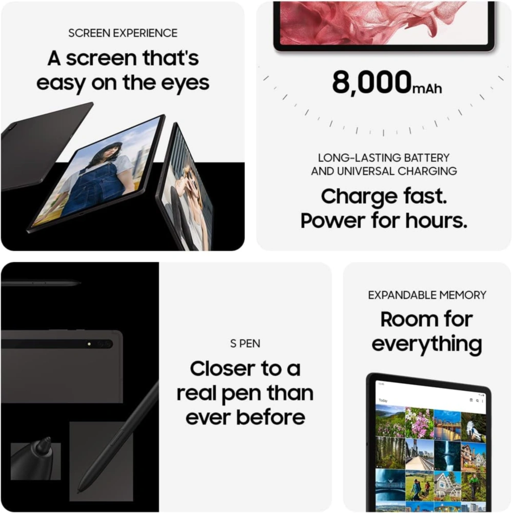 616lnRQGGCL._AC_SL1200_.webp TABLET SAMSUNG GALAXY TAB S8 11" 256GB INCLUYE S PEN | PLATEADO