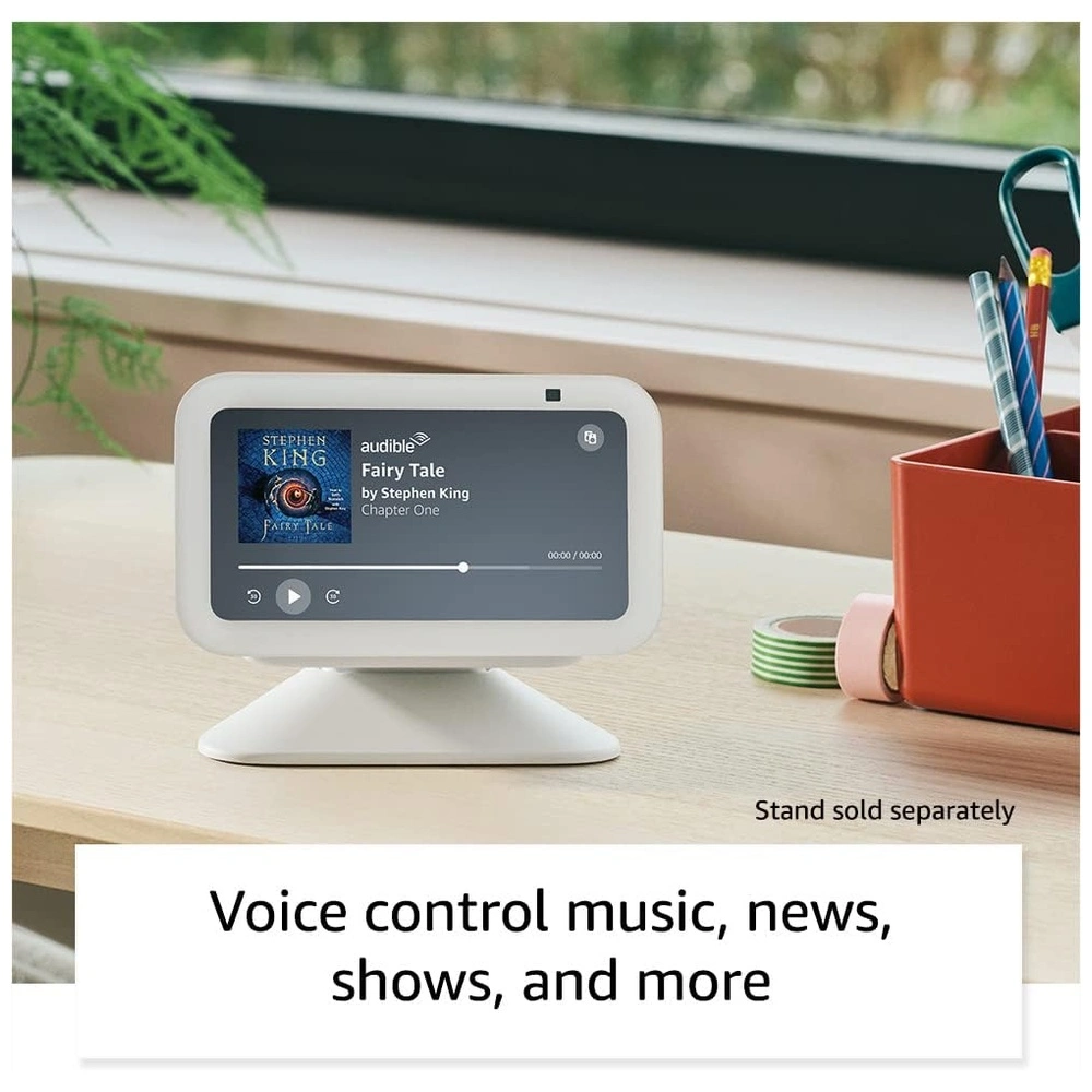 PARLANTE INTELIGENTE AMAZON ECHO SHOW 5 | BLANCO GLACIAR