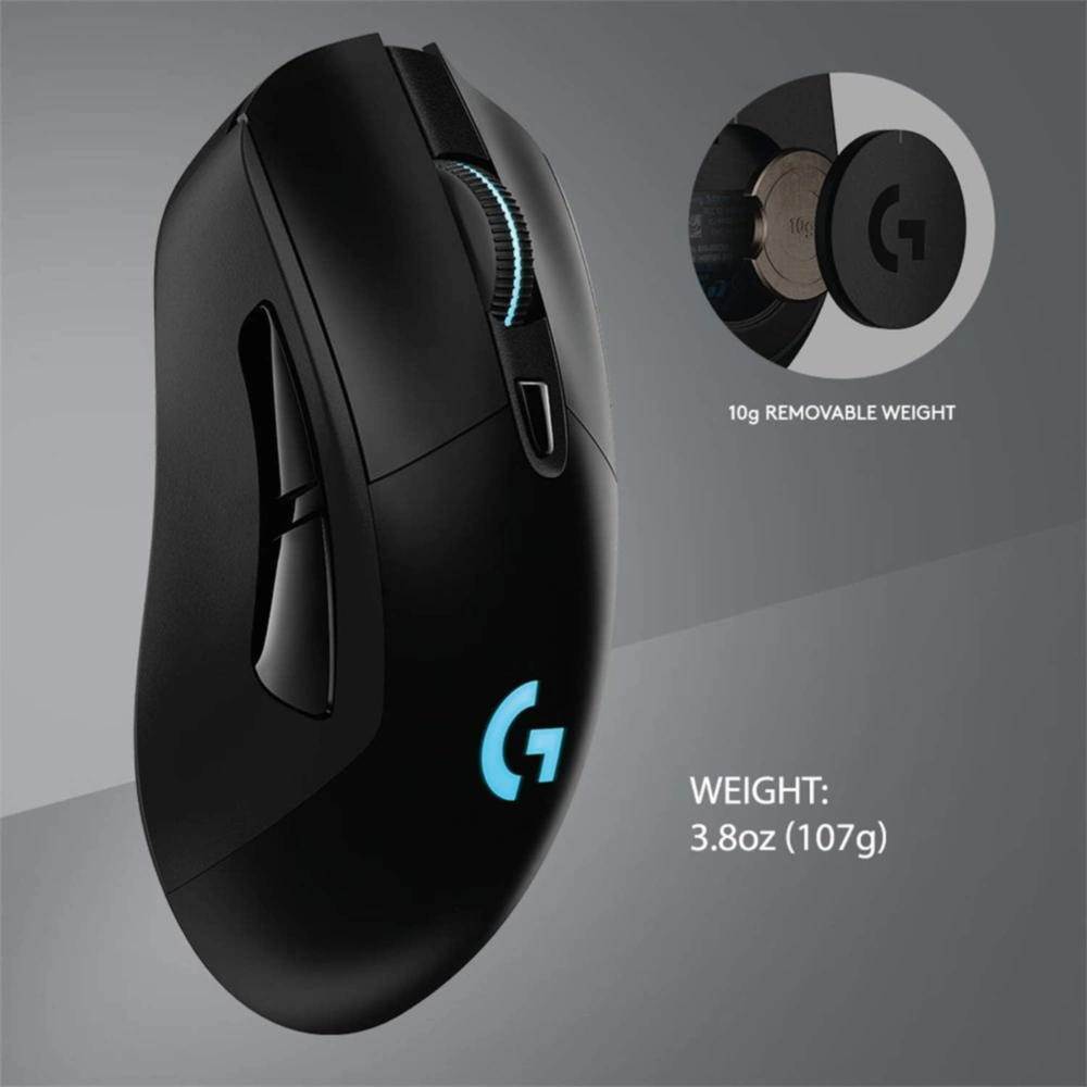 MOUSE INALÁMBRICO GAMER G703 LIGHTSPEED LOGITECH | NEGRO