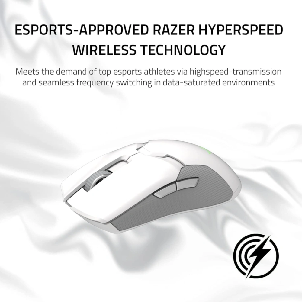 MOUSE RAZER GAMING VIPER INALÁMBRICO SENSOR ÓPTICO DPI | BLANCO