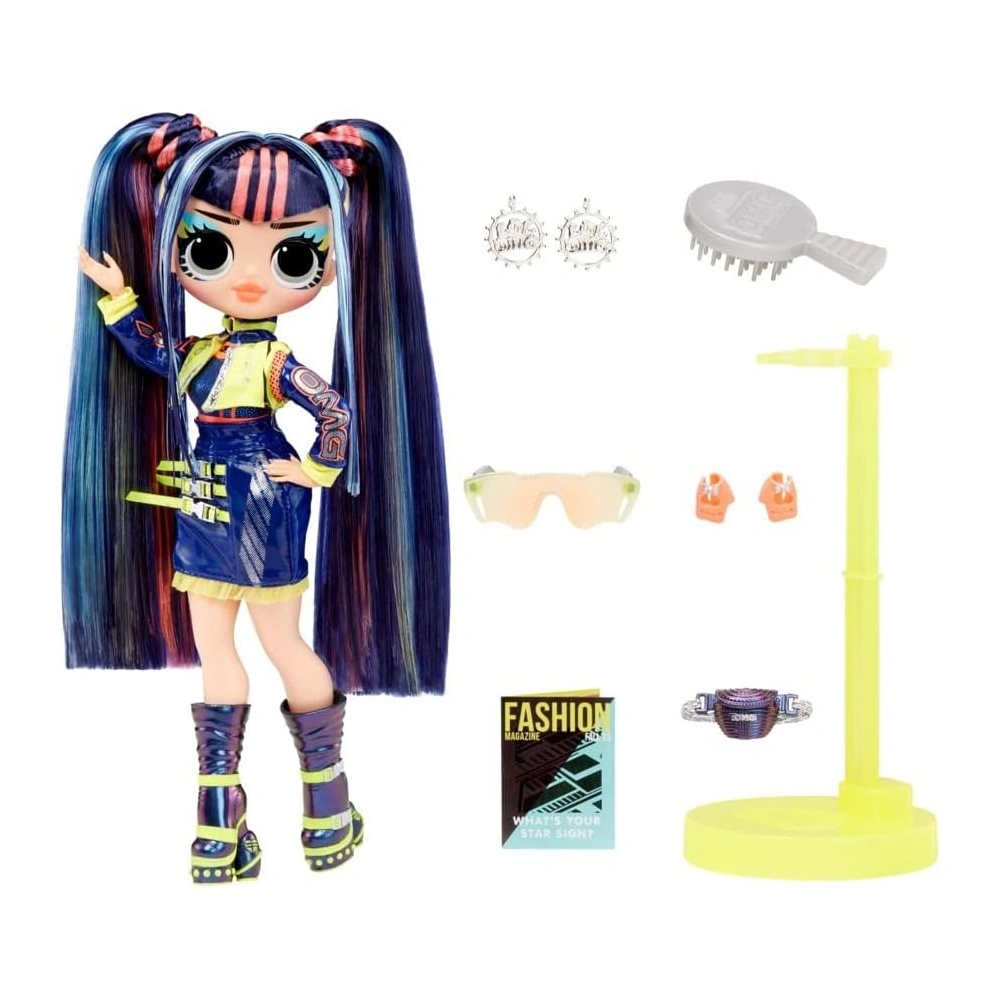 MUÑECA LOL SORPRESA OMG VICTORY CON MÚLTIPLES ACCESORIOS