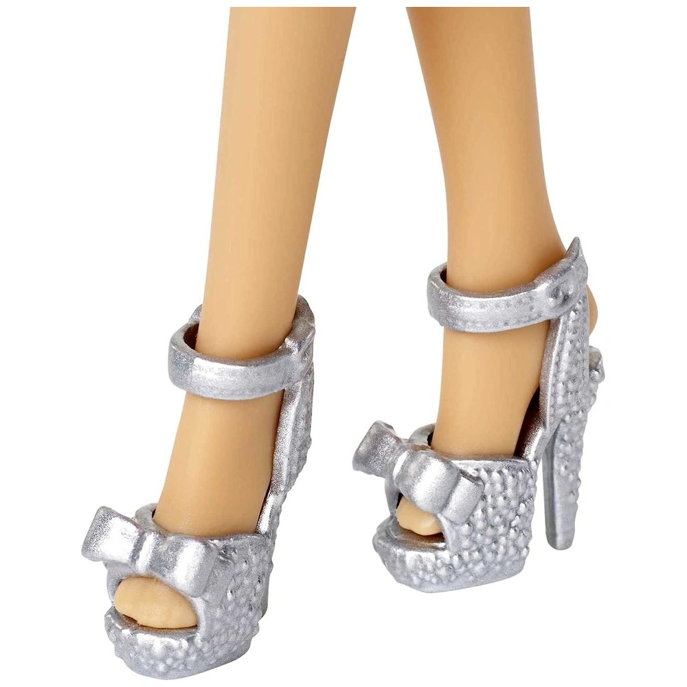 61PxDzsWptL._AC_SL1500_.webp Barbie happy birthday rubia con vestido de fiesta rosa brillante con regalo regalo