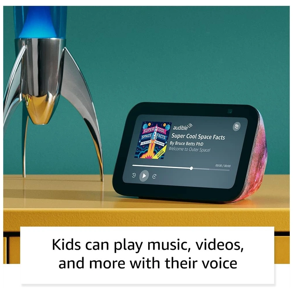 PARLANTE INTELIGENTE AMAZON ECHO SHOW 5 KIDS | GALAXIA