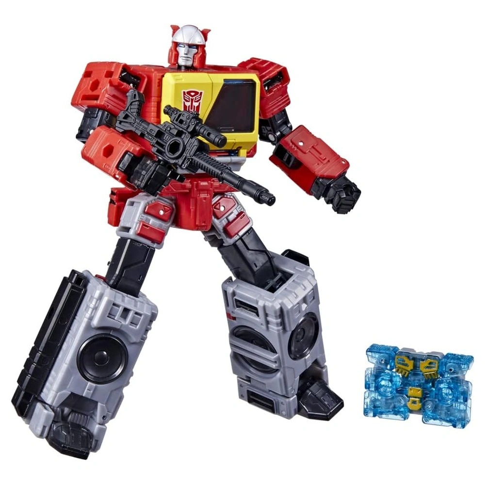 Transformers Toys Generations Legacy Voyager Autobot Blaster & Eject Figuras De Acción