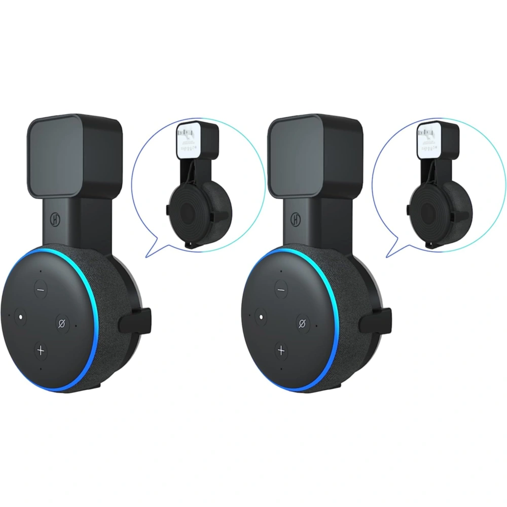 SOPORTE DE PARED | NEGRO PARA ECHO DOT 3RA GEN