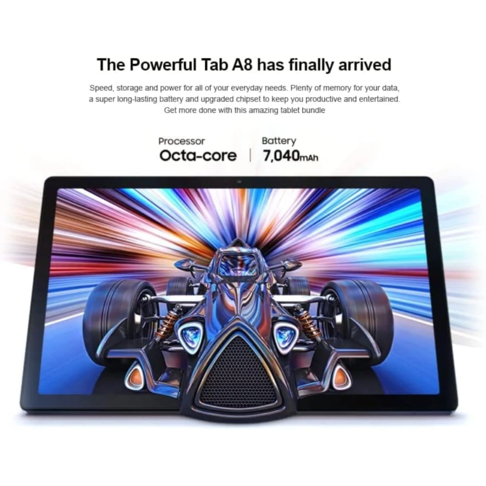 61s3XEJtbIL._AC_.webp TABLET SAMSUNG GALAXY TAB A8 10.5" WIFI 64GB + TARJETA MICROSD 64GB | GRIS