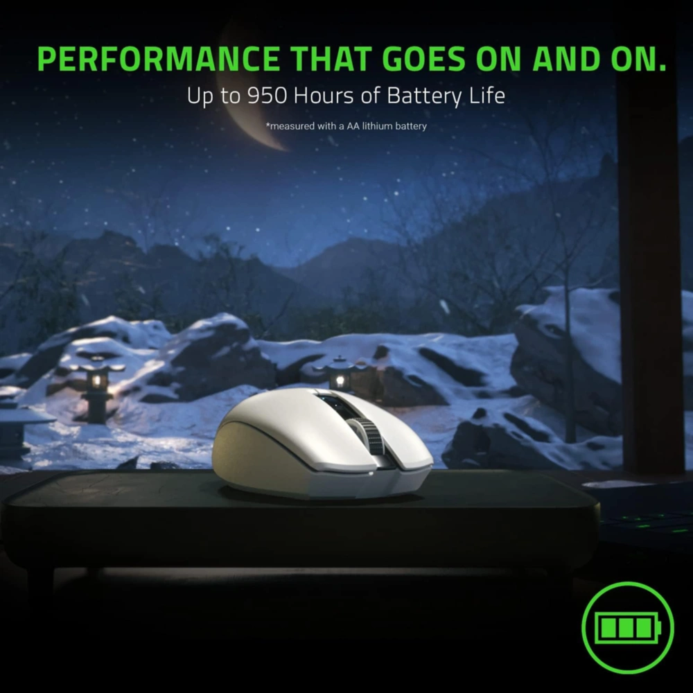 RAZER OROCHI V2 MOUSE INALÁMBRICO SENSOR ÓPTICO AVANZADO 5G DE 18K DPI RAZER | BLANCO