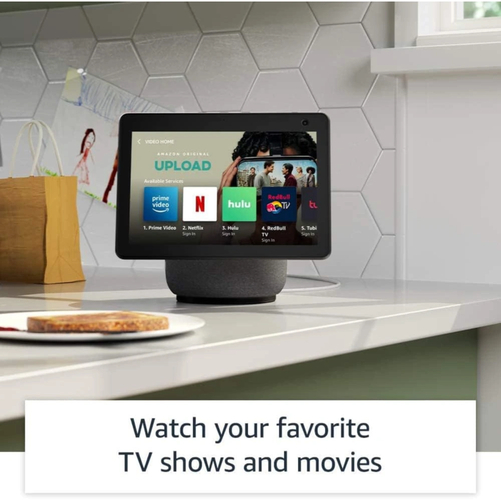 Echo Show 10 3ra gen pantalla con sonido y Alexa, Negro
