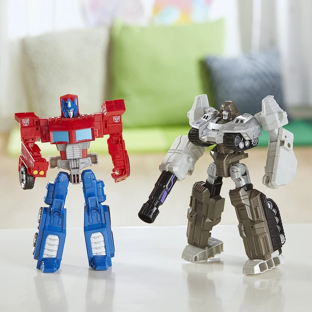 711yfQrub8L._AC_SL1500_.webp Transformers Toys Heroes And Villains Optimus Prime Y Megatron 7 Pulgadas