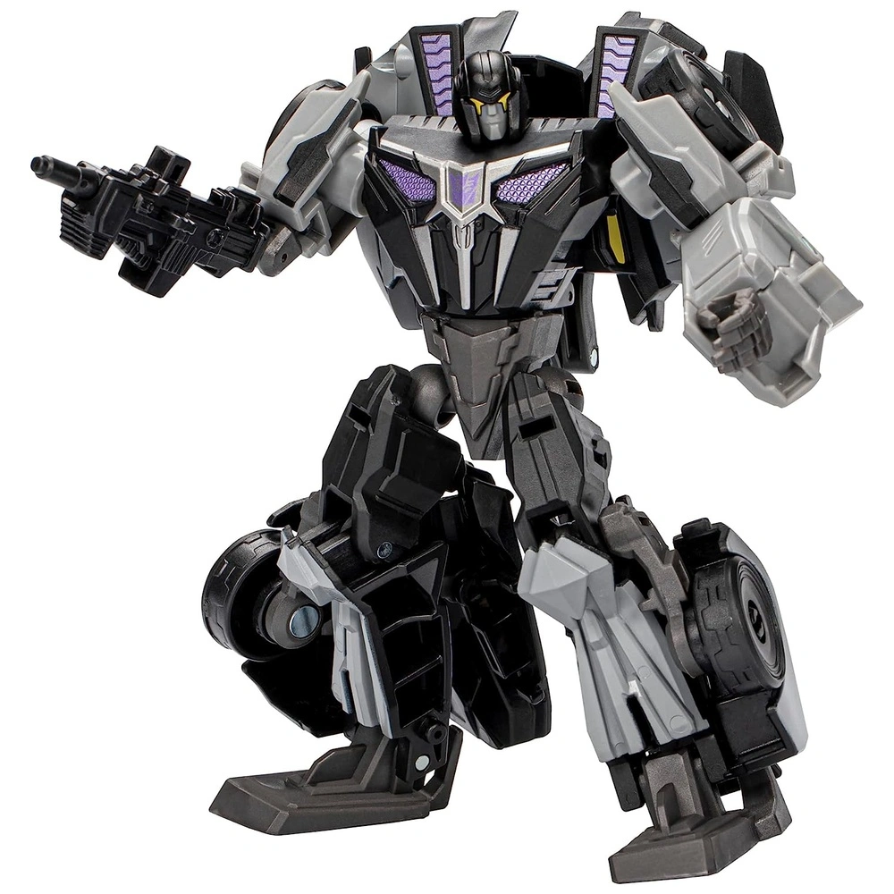Transformers Toys Studio Series Deluxe Class 02 Gamer Edition Barricade Toy 4.5 Pulgadas