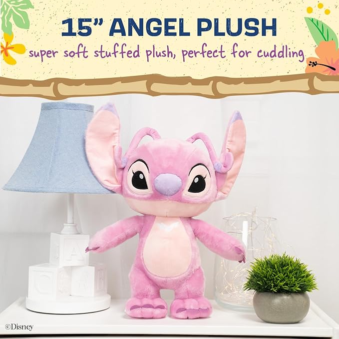 PELUCHE LILO & STITCH ÁNGELA 16" / 45 CM