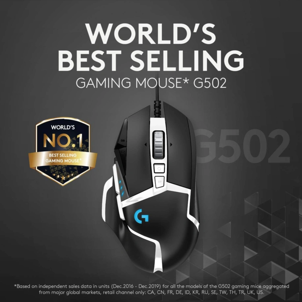 MOUSE LOGITECH G502 SE HERO | NEGRO