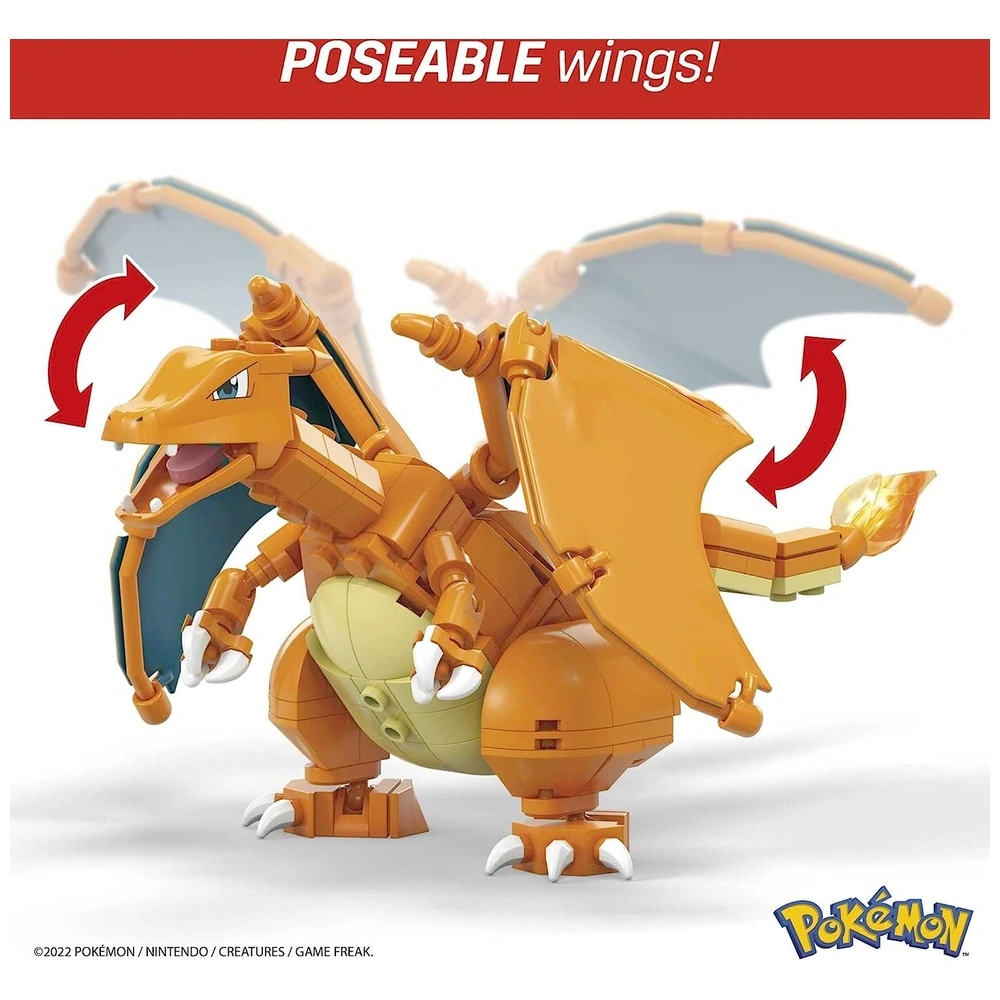 Pokémon Charizard 222 pcs - Mega Construx