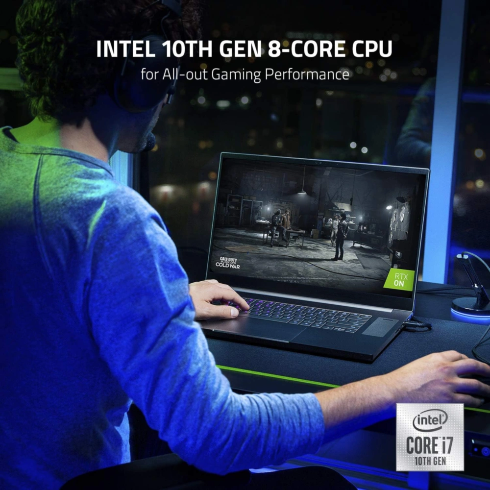 RAZER BLADE PRO 17 2021 CORE I7 16GB RAM 512GB SSD NVIDIA GEFORCE RTX3060 TECLADO INGLÉS RAZER | NEGRO