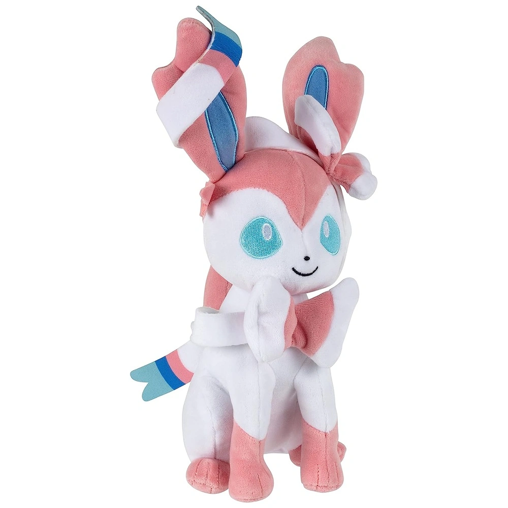 PELUCHE POKÉMON SYLVEON 8" LICENCIA OFICIAL SUAVE