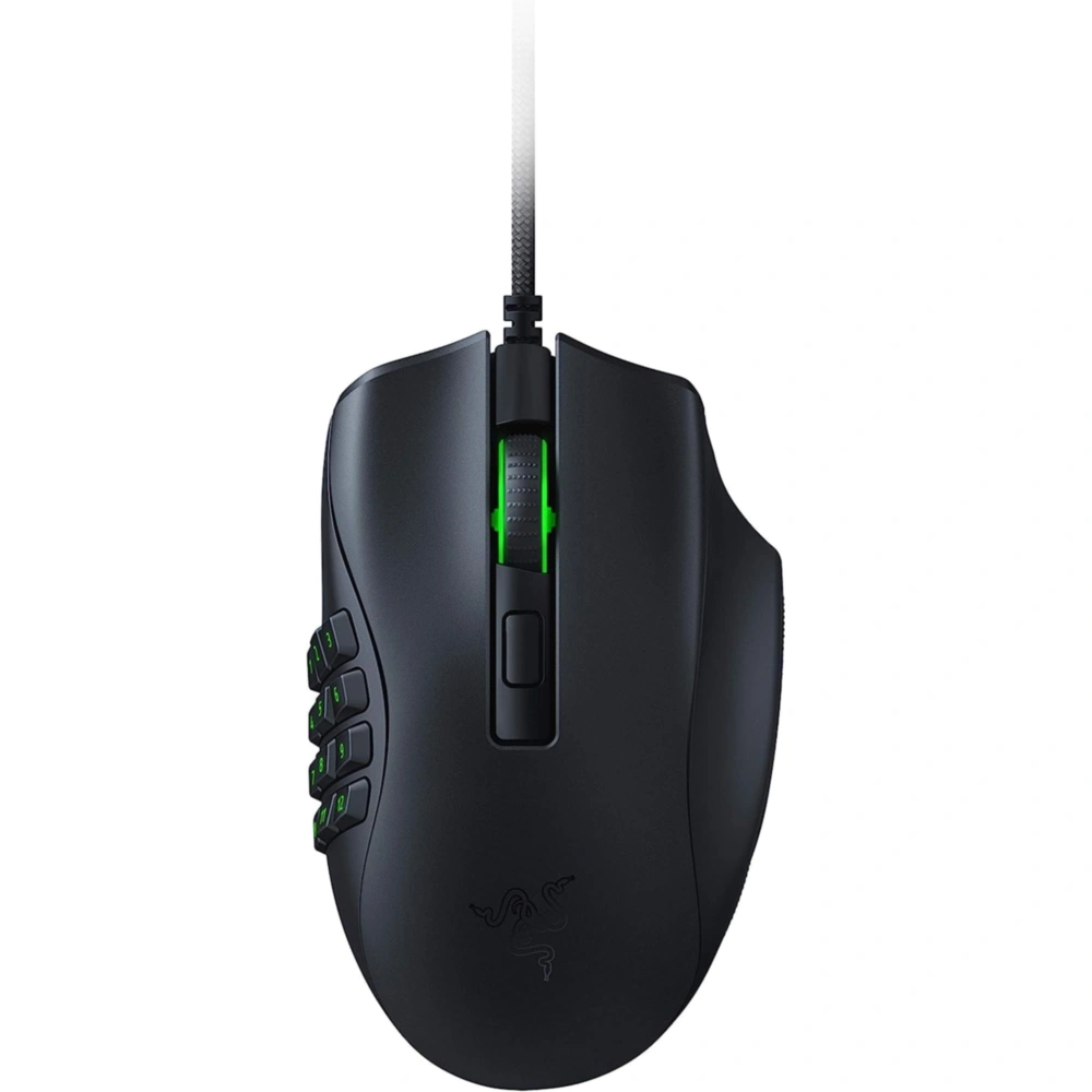 RAZER NAGA X MOUSE GAMER MMO CON CABLEADO 16 BOTONES PROGRAMABLES 3.00 OZ RAZER | NEGRO