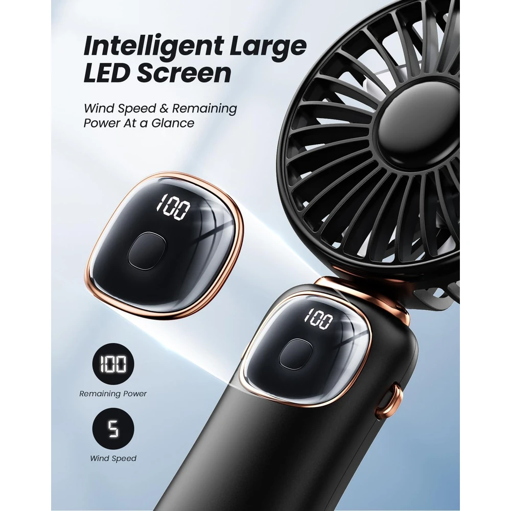 71Q7uqkFLfL_AC_SL1500_.webp VENTILADOR DE MANO PORTÁTIL COLDSKY, 4000 MAH, FUNCIONA CON PILAS, 3 EN 1, MULTIFUNCIÓN CON PANTALLA DIGITAL, 90° CON BASE(NEGRO)