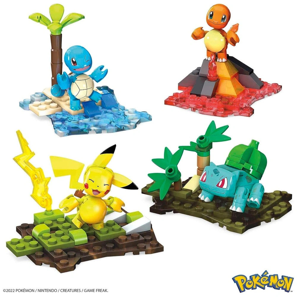 Pokémon Kanto Team 130 pcs - Mega Construx