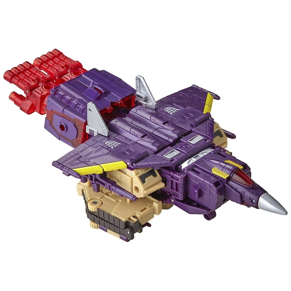 FIGURA TRANSFORMERS GENERATIONS LEGACY LEADER BLITZWING TRIPLE CHANGER