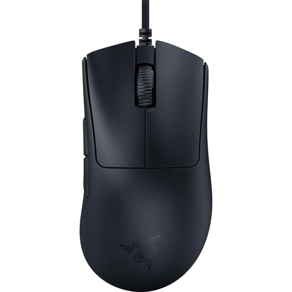 RAZER DEATHADDER V3 MOUSE GAMER CON CABLE ERGONÓMICO CABLE SPEEDFLEX RAZER | NEGRO