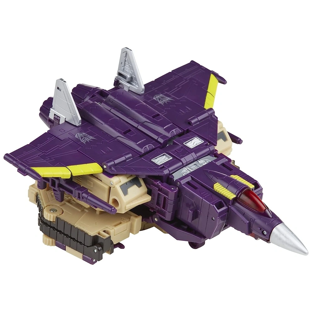 FIGURA TRANSFORMERS GENERATIONS LEGACY LEADER BLITZWING TRIPLE CHANGER