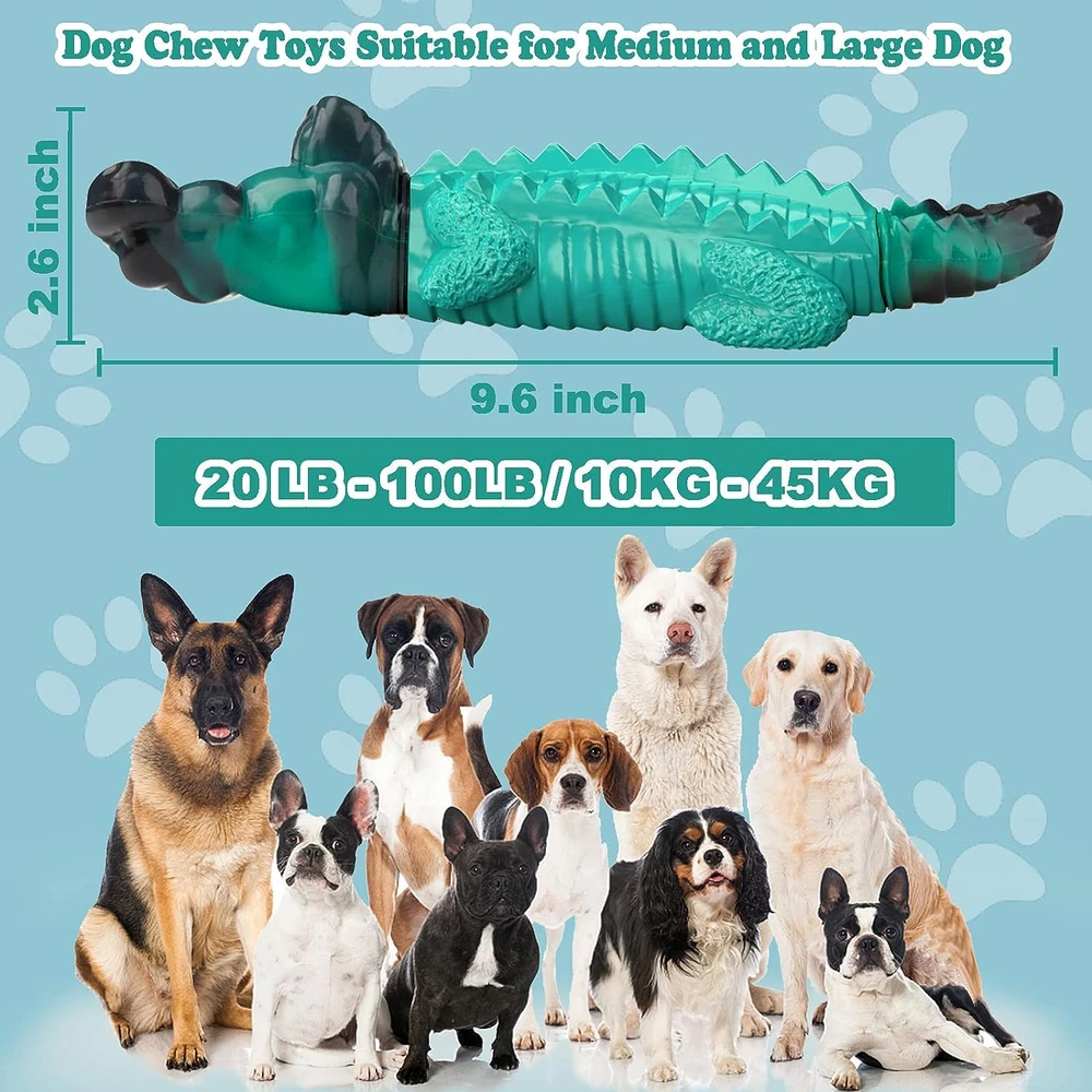 Adsdia, Juguetes Resistentes Y Duraderos Para Masticar Perros/ Indestructibles/ Interactivos, Resistente