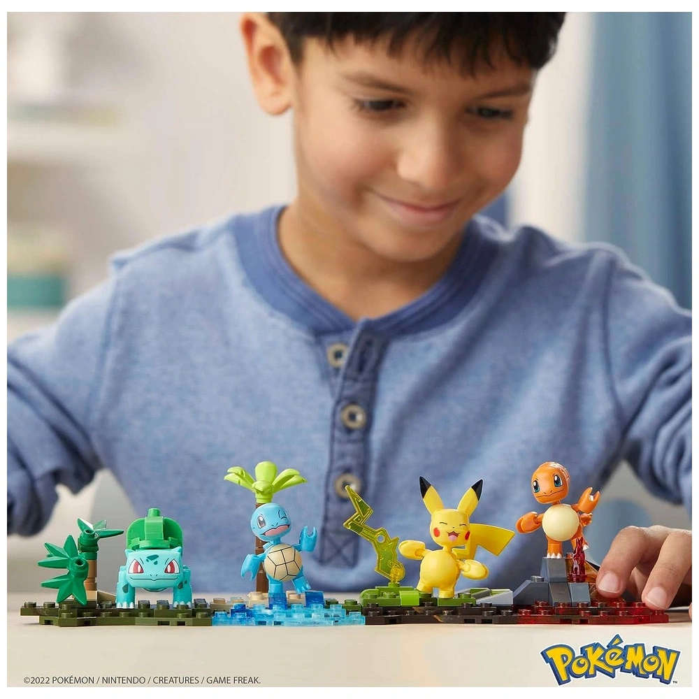 Pokémon Kanto Team 130 pcs - Mega Construx