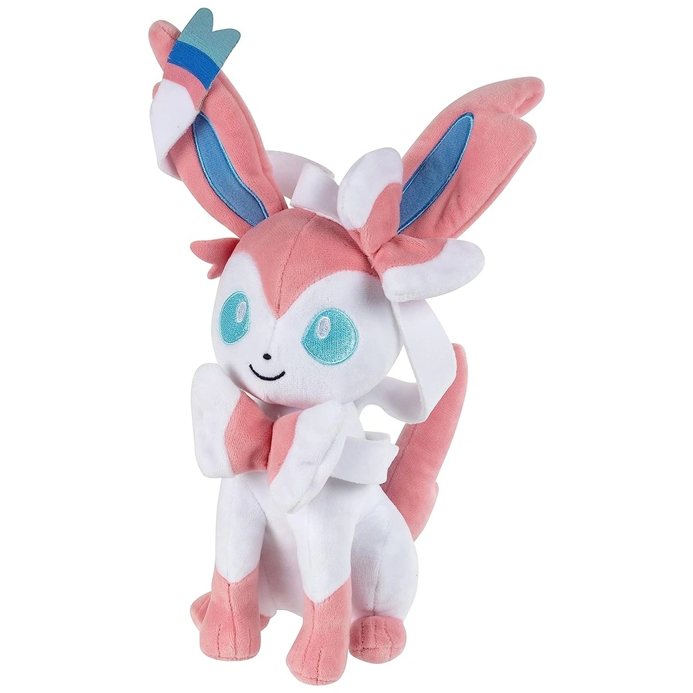 PELUCHE POKÉMON SYLVEON 8" LICENCIA OFICIAL SUAVE