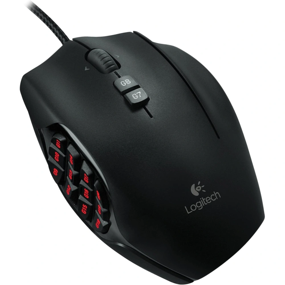 MOUSE GAMING G600 MMO LOGITECH | NEGRO